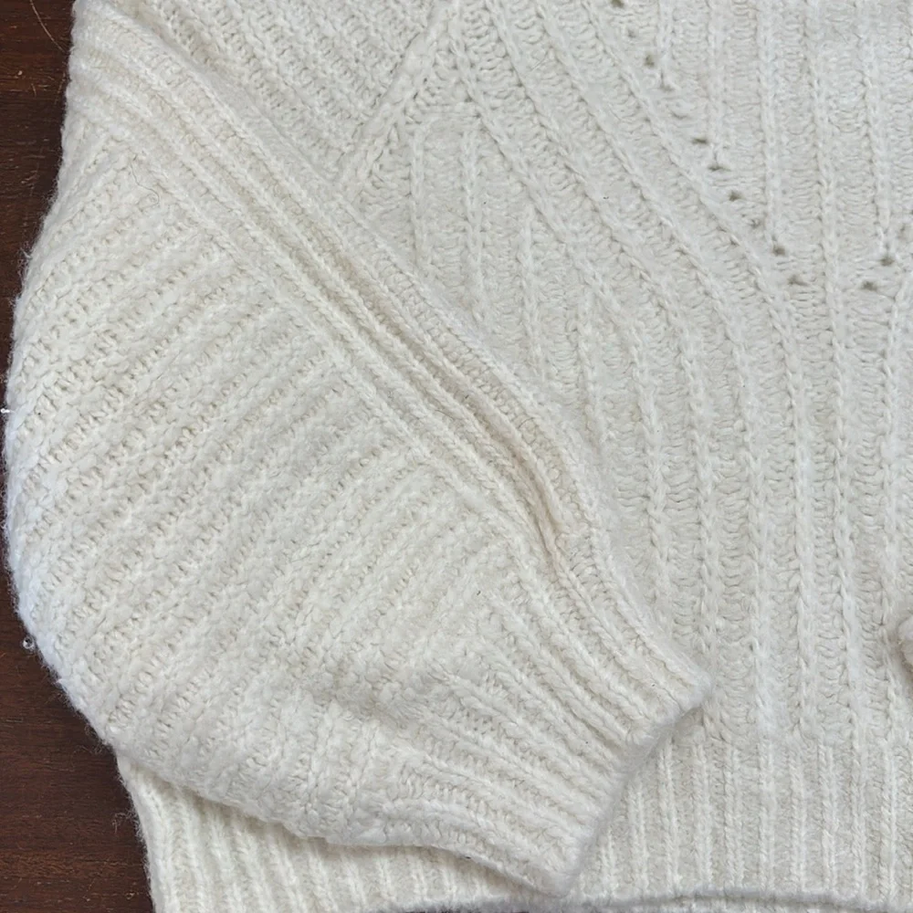 Free People Cream Sweater - Picture 5 of 11